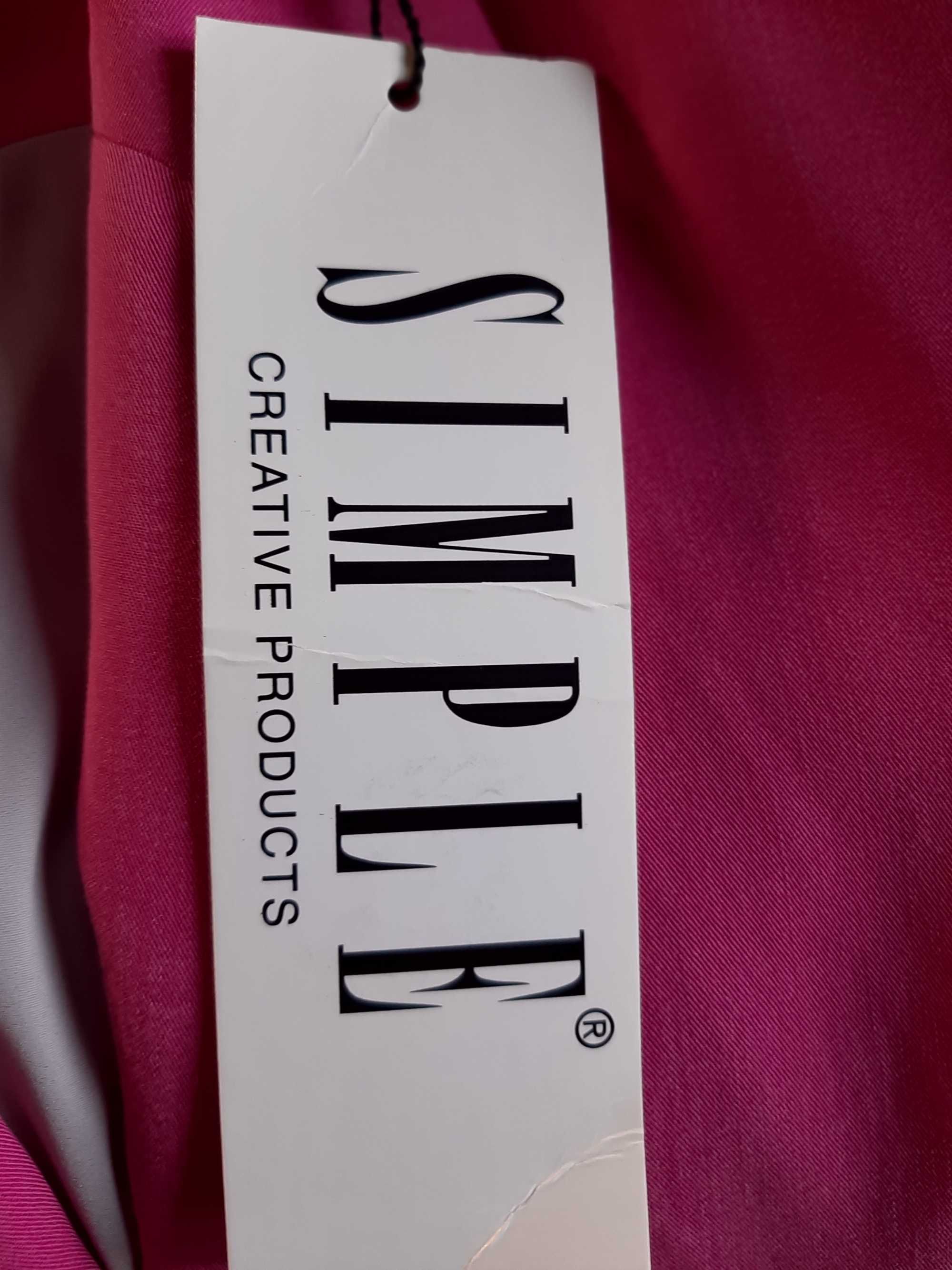 Marynarka oversize Simple nowa kolor fuksja /magenta