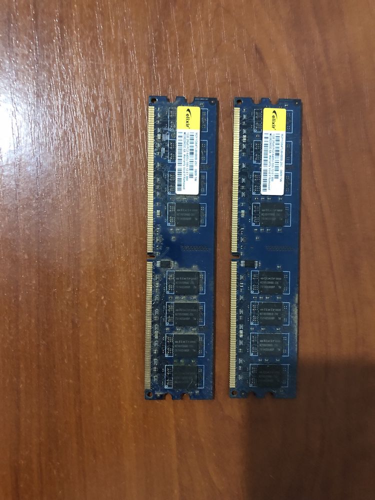 Оперативна пам’ять ddr2, 2x1 gb, 1x2 gb