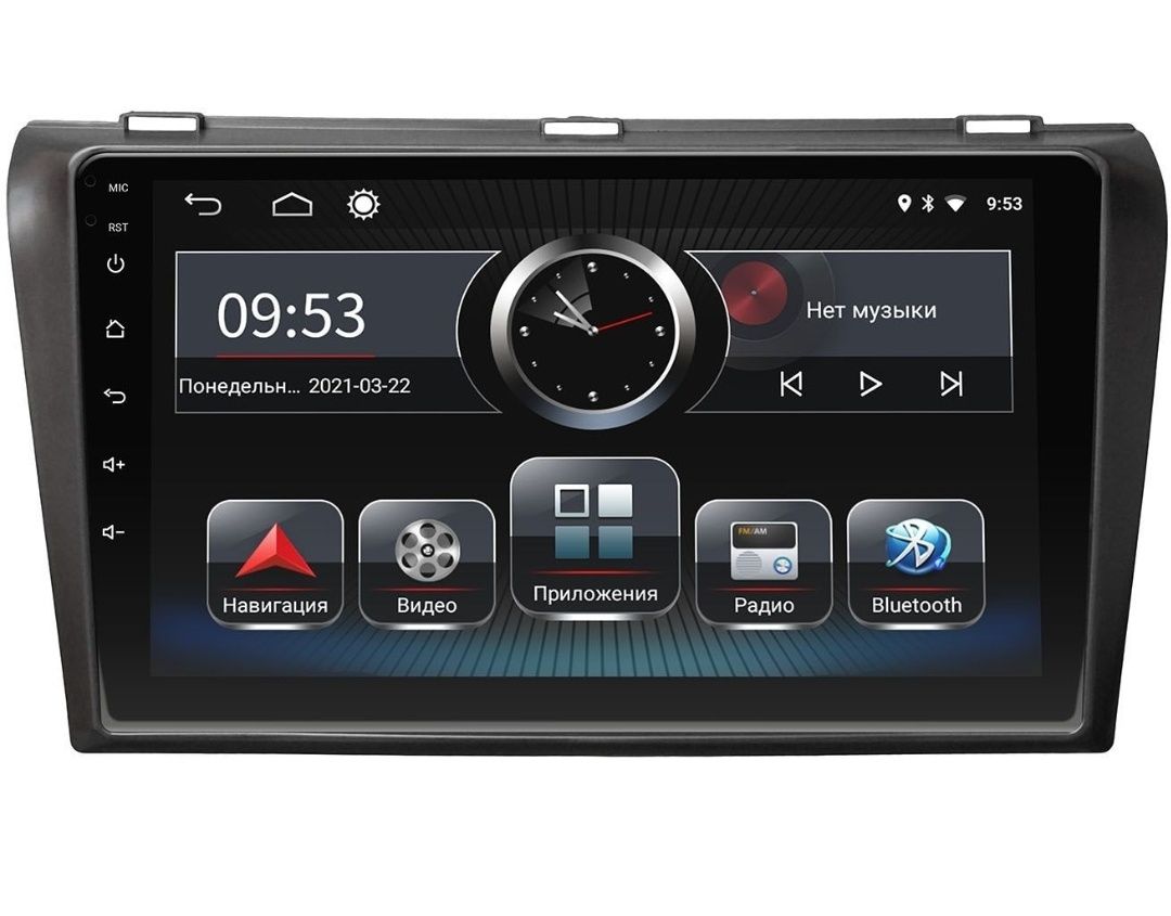 Магнитола Mazda 3 мазда 3 бк bk магнитофон магнітофон android монитор
