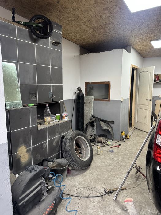 Гараж 6 на 6 метрів Високий під Бус Підвал на весь гараж Яма охорона