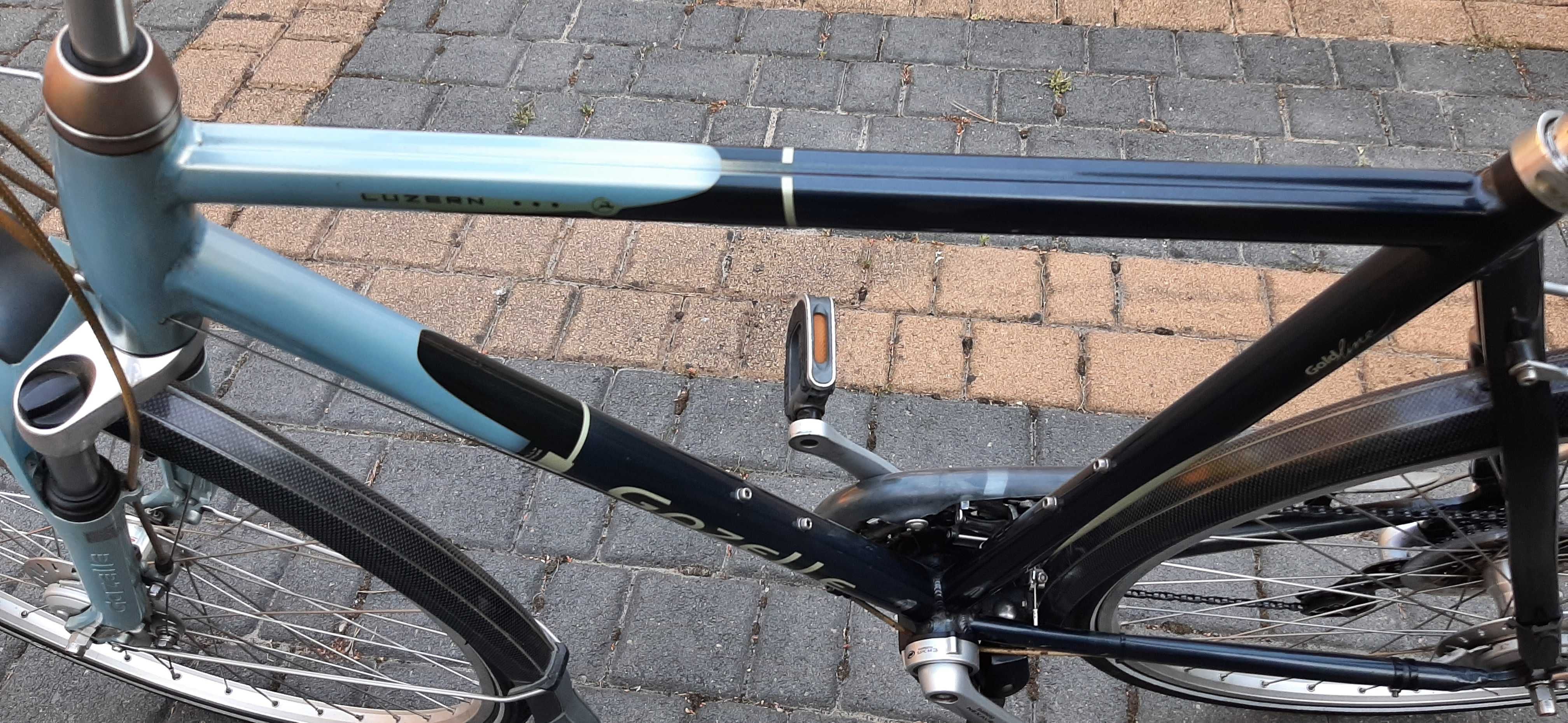 Rower męski GAZELLE GOLD LINE ; Piękny stan