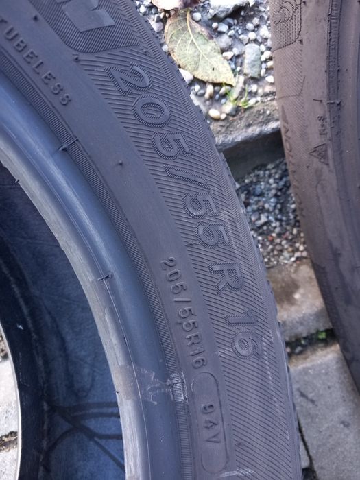 2x Opony Używane Całoroczne 205/55R16 Michelin