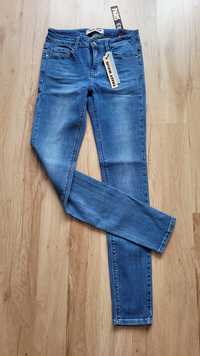 Nowe spodnie jeansy skinny z metką Tally Weijl 36 S