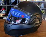 Kask szczękowy Shark EVO ES czarny mat