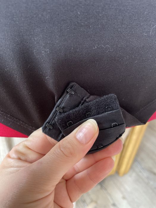 Czarne kopertowe body przepiekne i minimalistyczne r 40 42