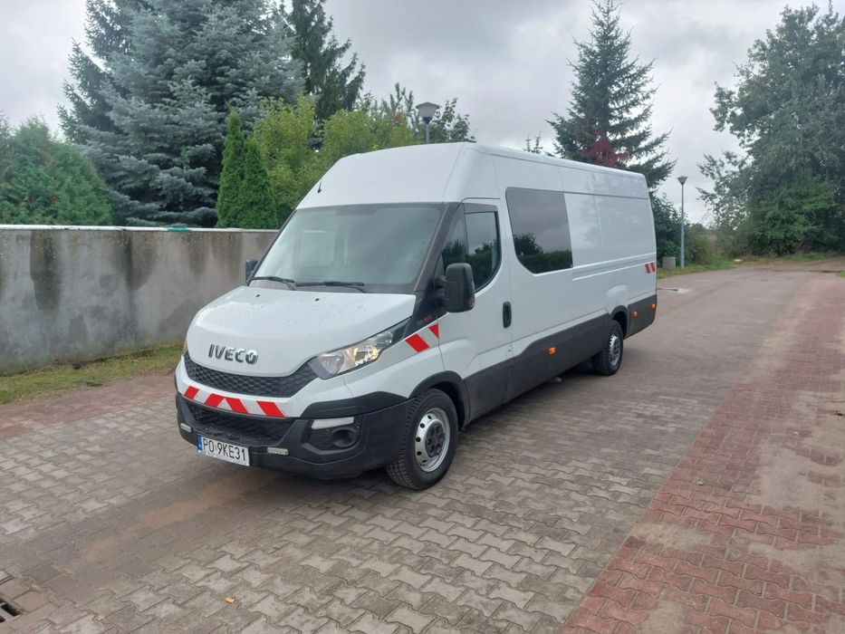 Iveco DAILY 35S15  Climatronik Brygadówka Maxi 7 Osobowy 1 Właściciel Gotowy do Pracy