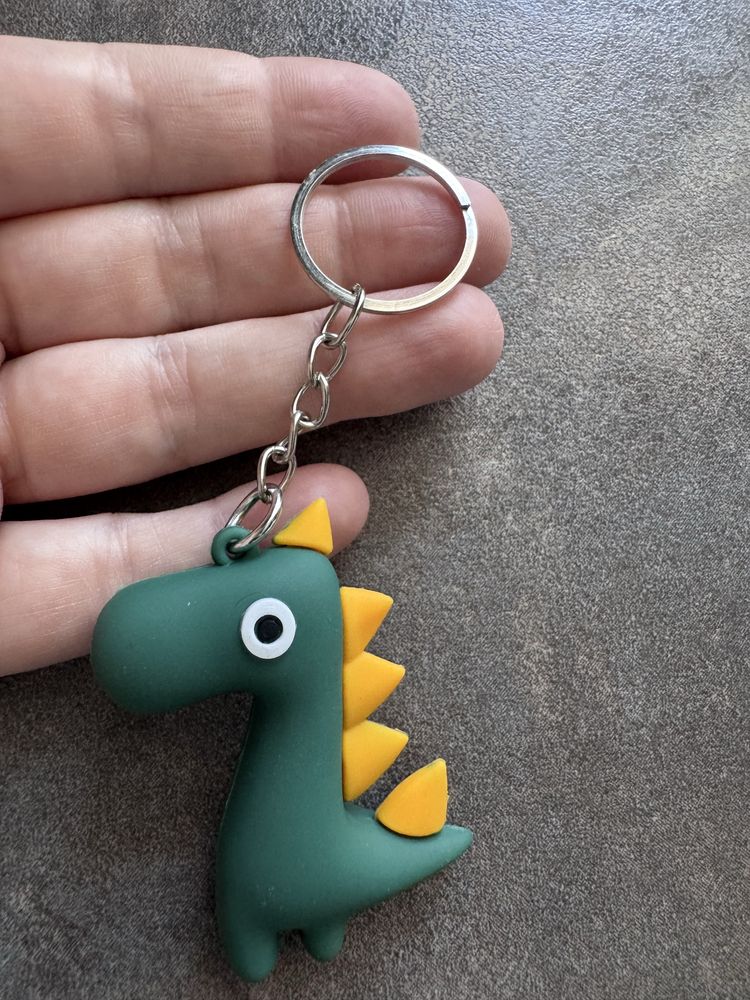Breloczek dinozaur zielony dinuś nowy zabawka zawieszka ozdoba T-Rex