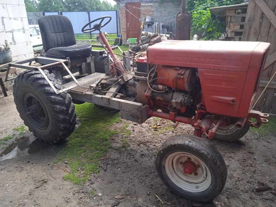 Саморобний трактор