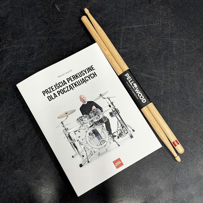Książka Przejścia perkusyjne dla początkujących - Marcin Lewicki