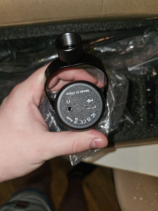 Мікрофон конденсаторний USB  для ігор чи стрімівHaomuren k66