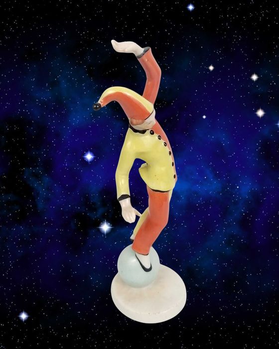 New Look Klaun akrobata na piłce  Éva Szonntagh Drasch lata 60te