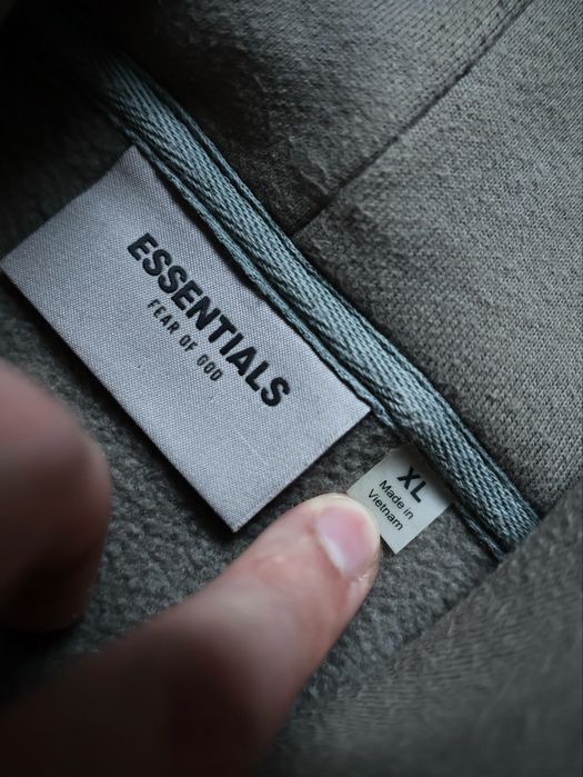 Худі Essentials Fear Of God оригінал худи зіпка світшот кофта