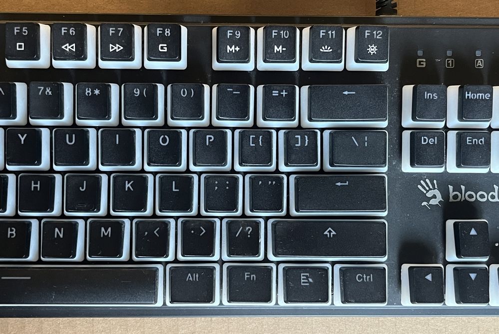 Klawiatura A4Tech Bloody S510R