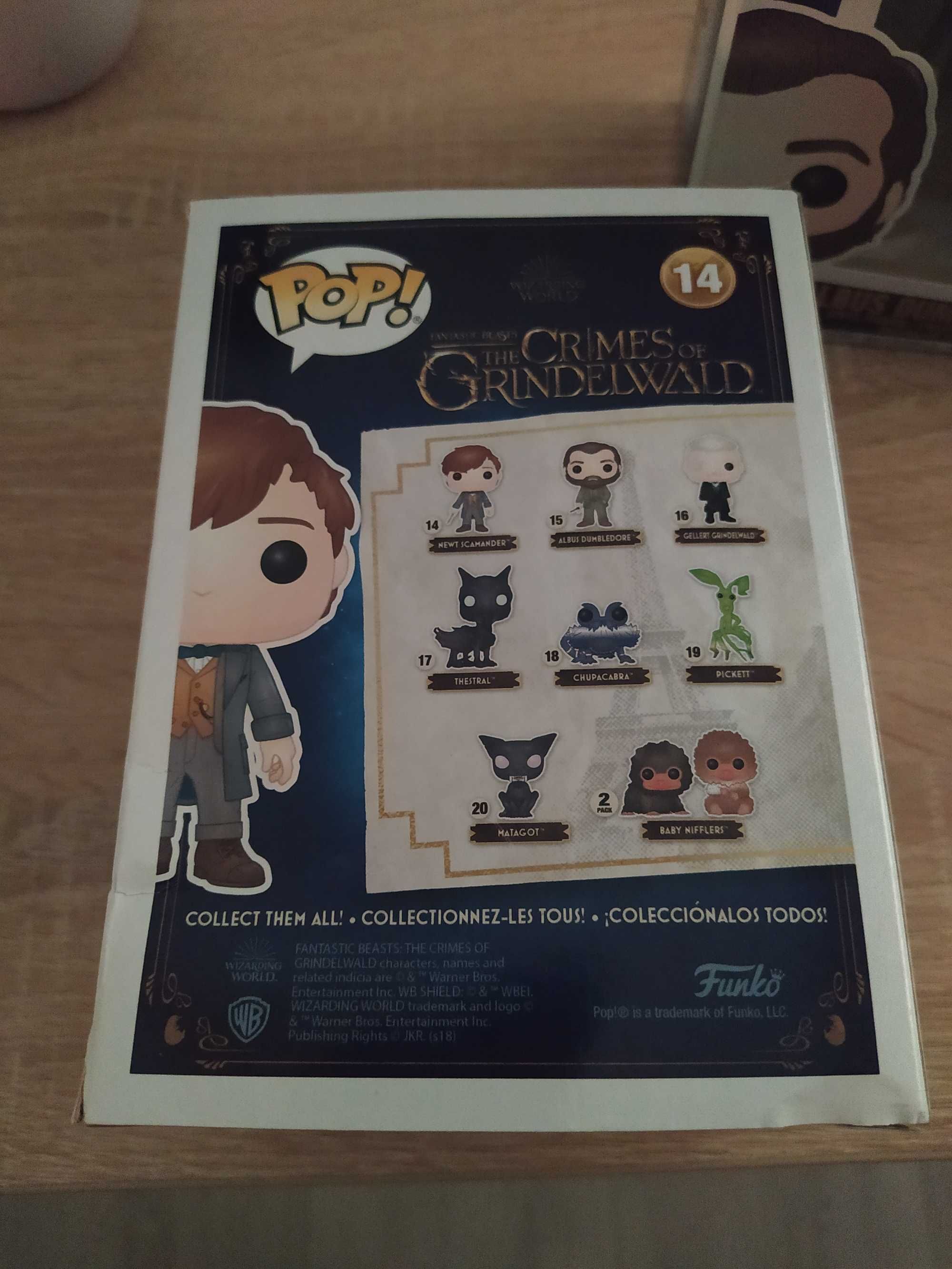 Funko PoP Harry Potter Newt Skamander 14 Chase Fantastyczne zwierzęta