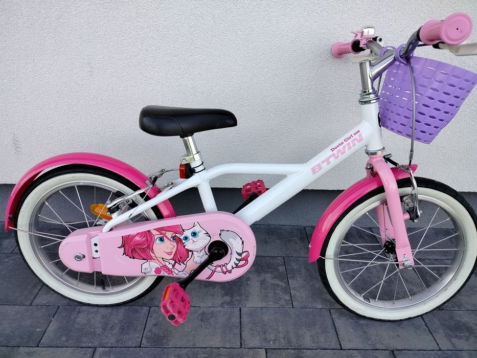 Rower dziecięcy 16 cali Btwin Decathlon