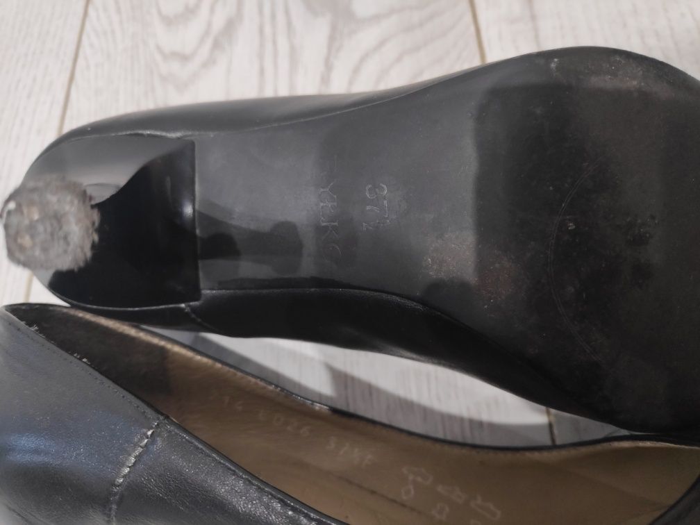 Buty szpilki czarne Ryłko 37,5