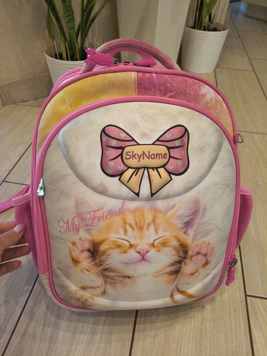 Шкільний ортопедичний рюкзак для дівчинки