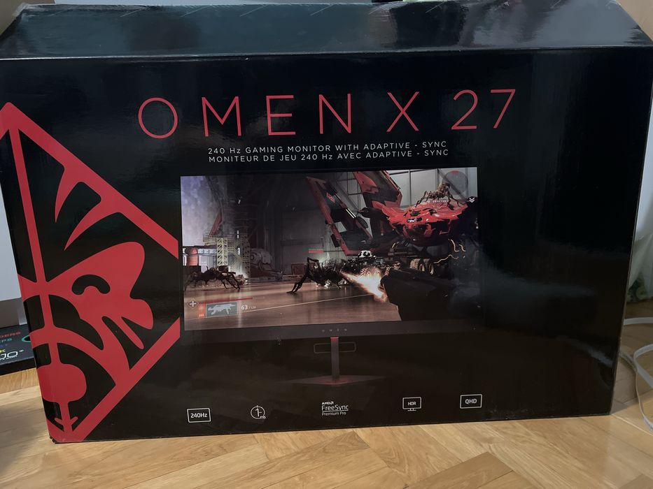 HP omen 2K 240hz 27