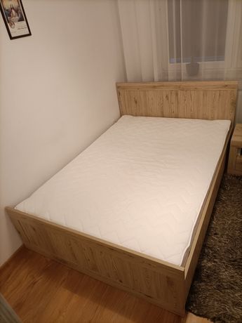 Meble sypialniane (łóżko, szafka nocna, szafa)