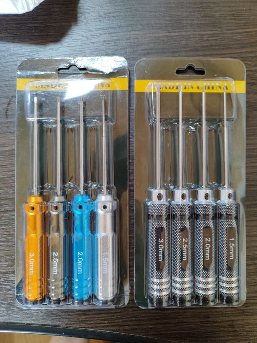 Викрутки шестигранні , для FPV дронів