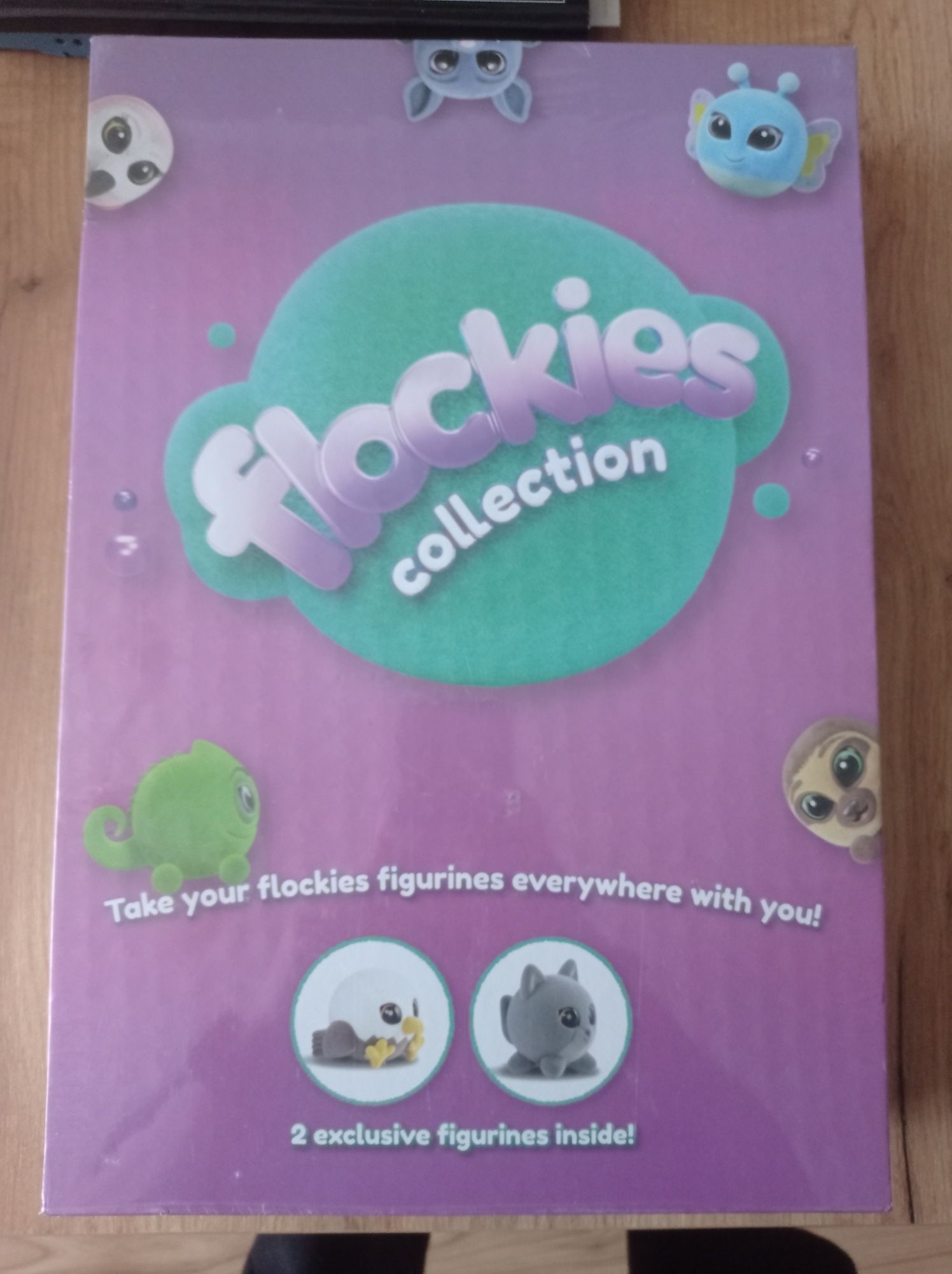 Flockies domek z figurkami nowy duży