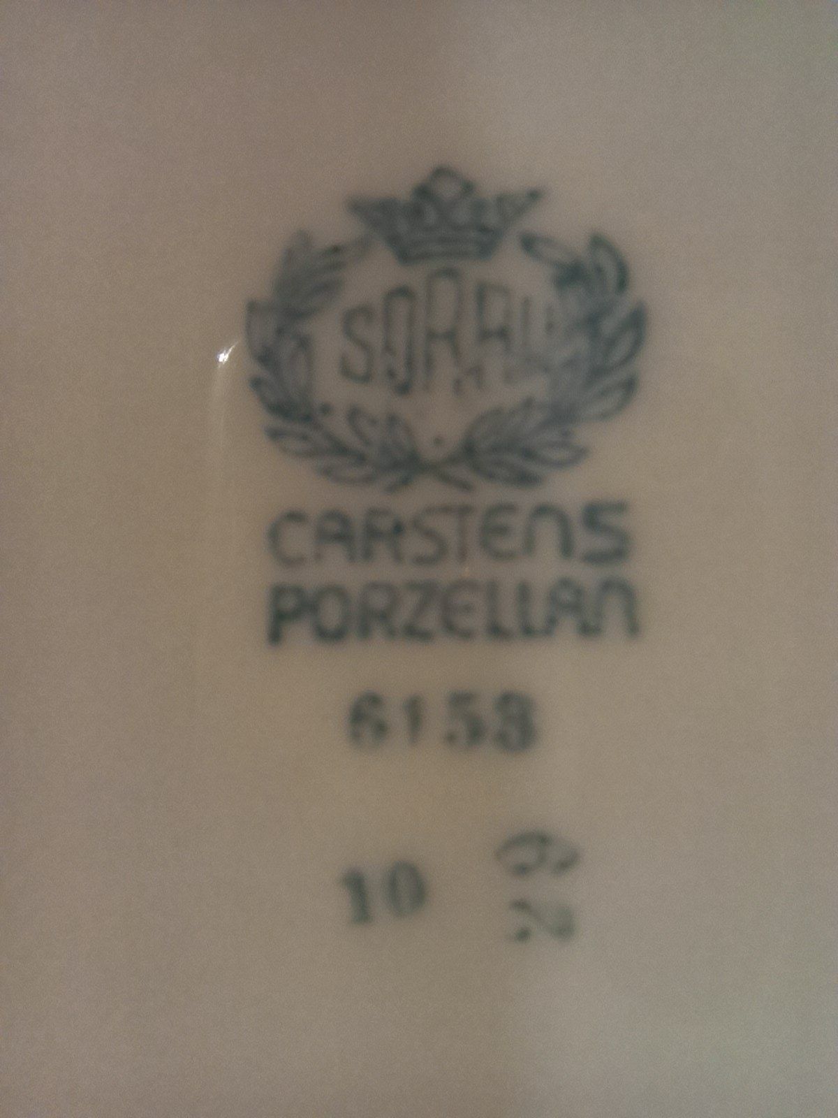 Porcelana Śląska SORAU  Cavalier Mimose TRIO Żary Forsycje  PRZEPIĘKNA
