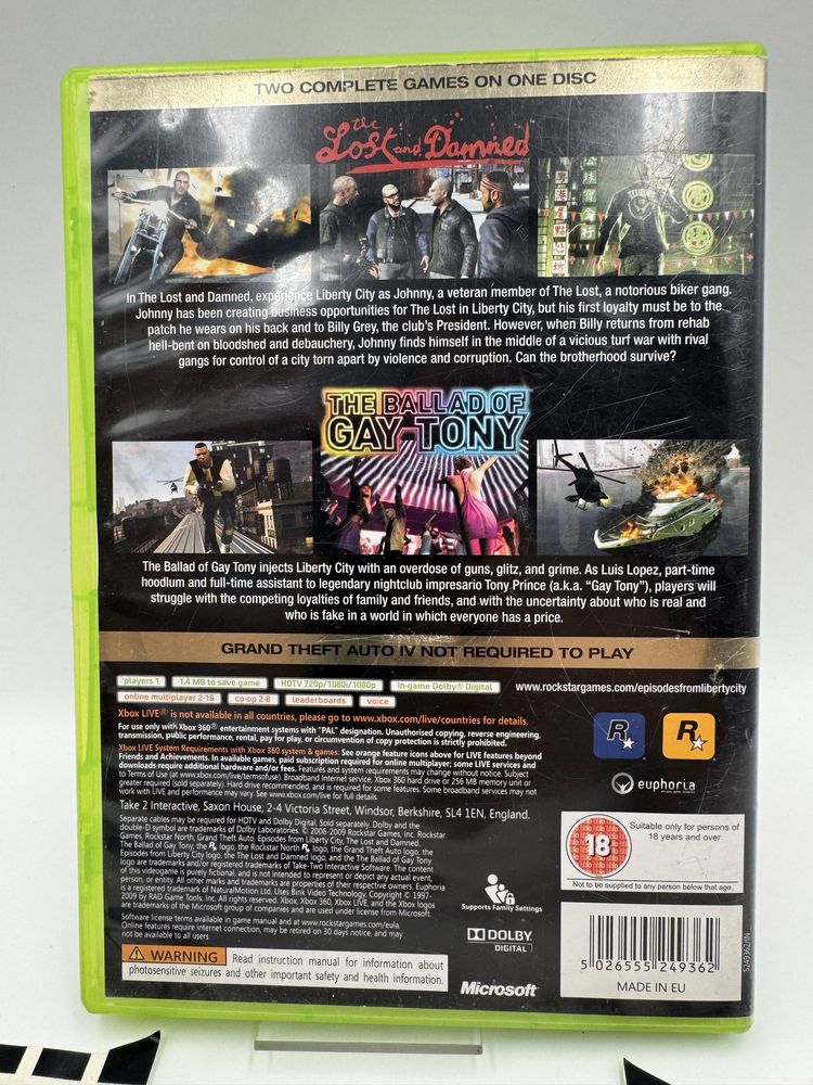 GTA Liberty City Xbox 360 Gwarancja