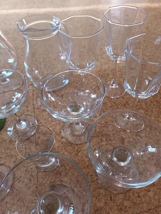 Conjunto de copos variados