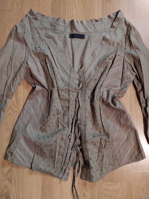 Vero Moda S/M bolerko wdzianko wiązane khaki ! Okazja ! Tanio !