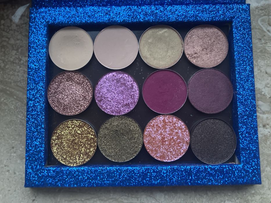 Paleta cieni Glam Shop Box turbopigment matowe matowy cielak