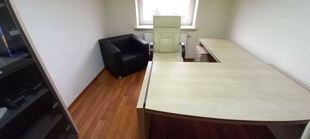 Biurko MDD STATUS jasny dąb