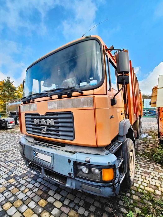 Самосвал сміттєвоз MAN 26.314 мусоровоз на самосвал 6х4 шасі мусоровоз