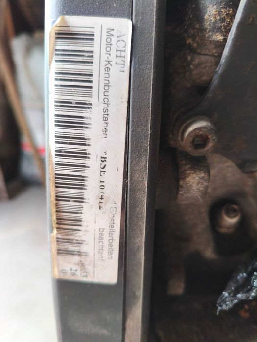 Silnik 1,6 MPI 8V 102 KM Seat Altea