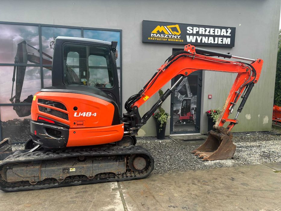 Minikoparka Kubota KX080-4 z 2017r.waga 8315kg ,klima,U-48,U-36,KX030.