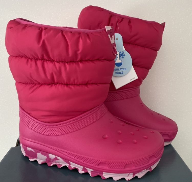 оригінал Crocs Classic Neo Puff Boot  J6(38/39)