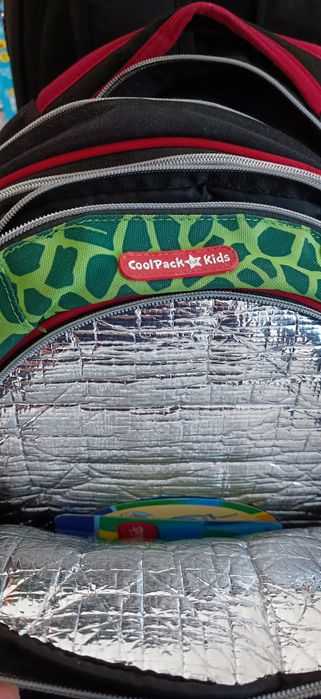 Ранець для хлопчика. Рюкзак школьный CoolPack, T-Rex + расширение