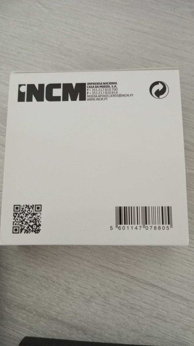 Moeda 2,5€ em Prata Proof "O Clima é Connosco"  5€ Prata Proof Hortelã
