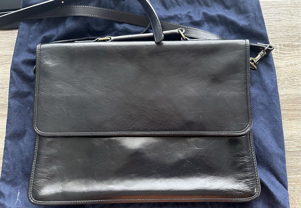 Сумка портфель шкіряна