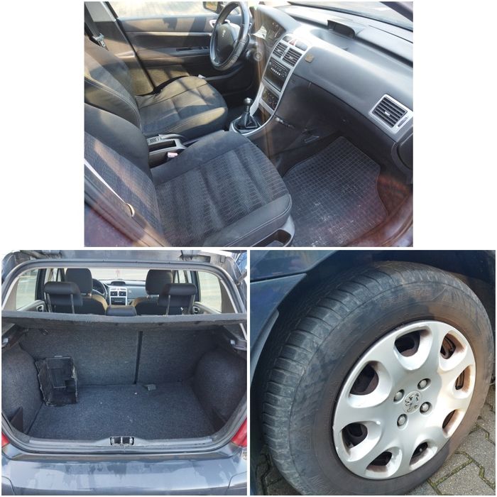 Peugeot 307 1.6 HDi rok 2007 dobre wyposażenie