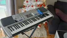 Keyboard organy Casio 5 oktaw, mikrofon, statyw MIDI 61 klawiszy