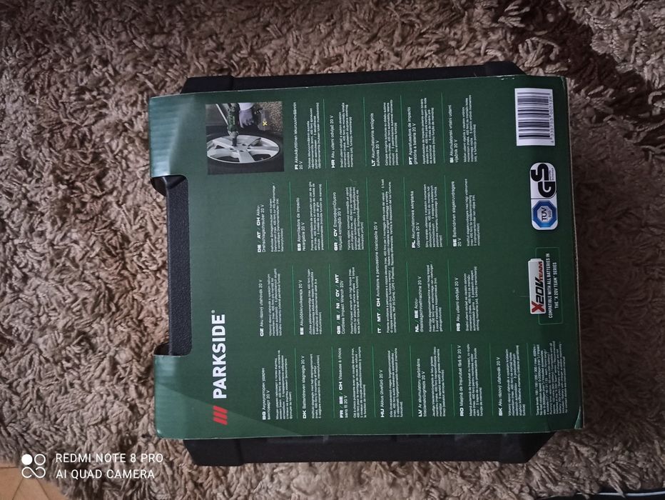 Klucz udarowy PARKSIDE PASSK 20 Li C2