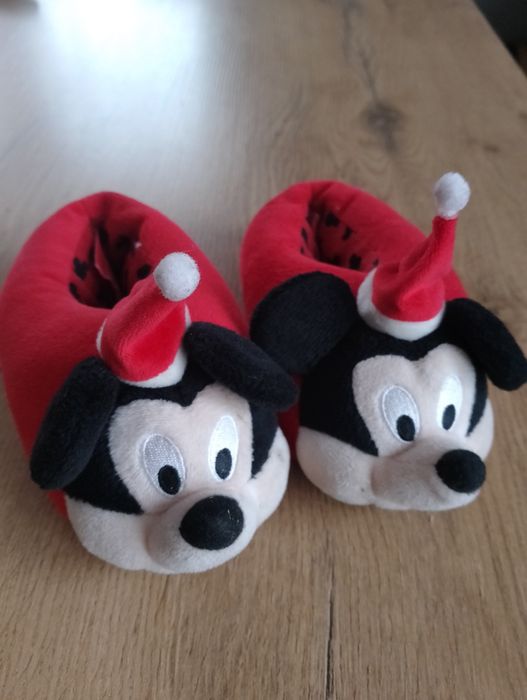 Kapcie dziecięce Disney Myszka Miki rozmiar 24 świąteczne