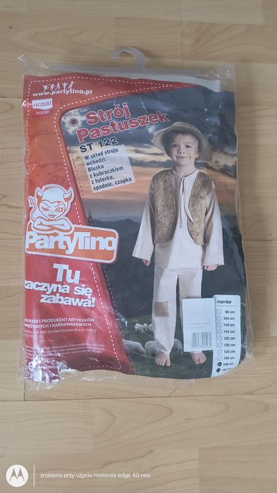 Strój pastuszka roz.146/152