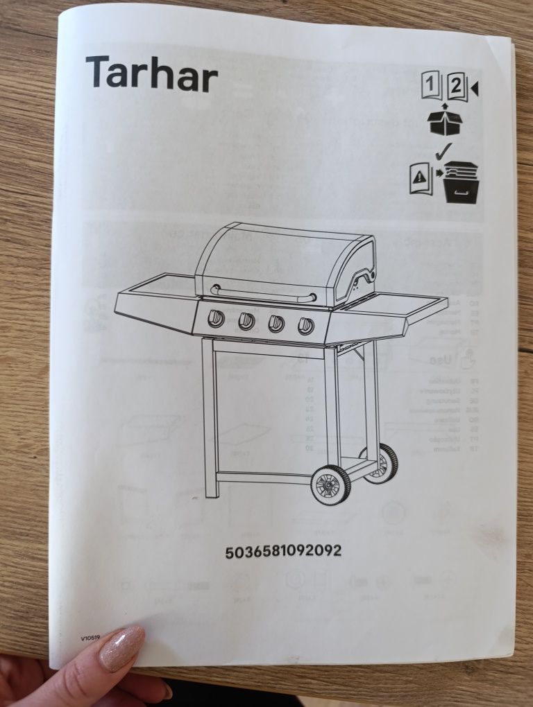 Grill gazowy GoodHome Tarhar