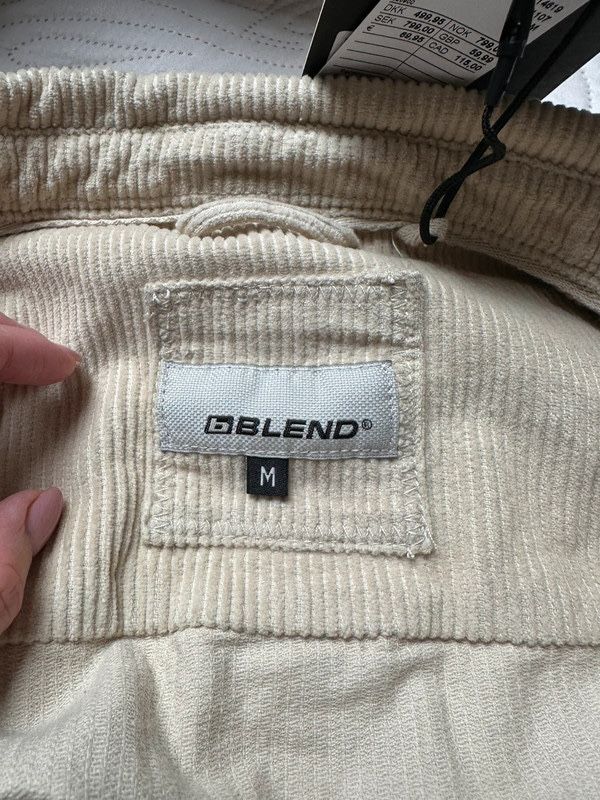 Kurtka sztruksowa oversize Blend M/L