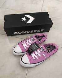 Tenis All Star Converse sapatilhas rosa mulher tigresa