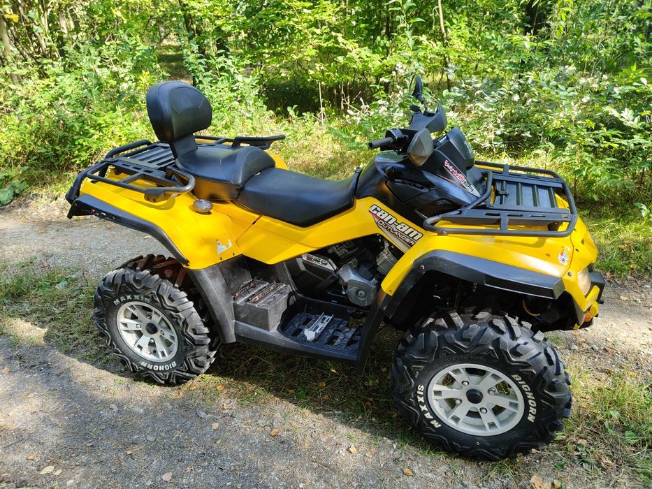 Quad Can Am Can-Am Outlander 650 MAX 4x4 wspomaganie zarejestrowany