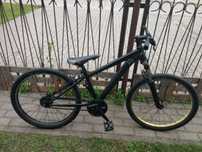 rower typu dirt czarny