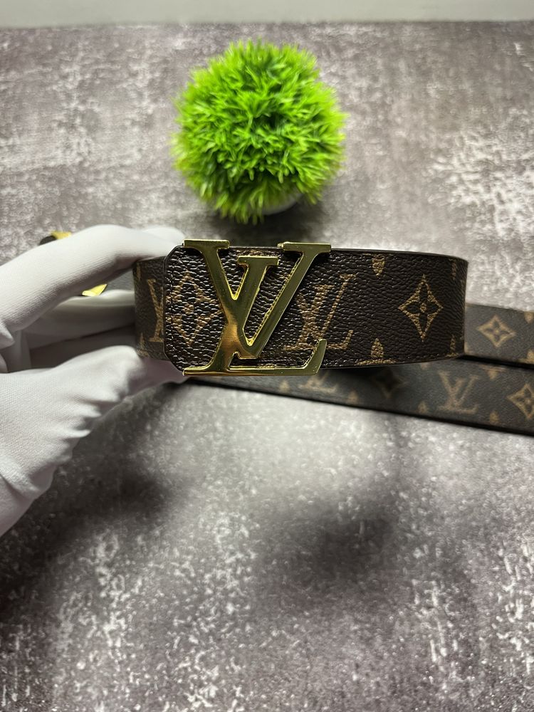 В НАЯВНОСТІ‼️ Ремінь Louis Vuitton Monogram, ремінь Луї вітон