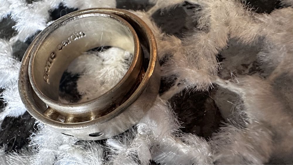 Срібна каблучка pierre cardin